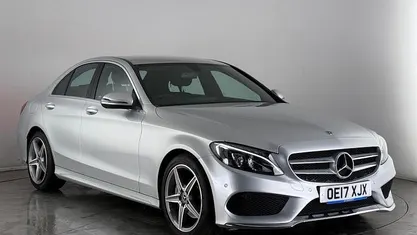 Used Mercedes C220 AMG line 170 HP (125 kW) 2017 Sedan