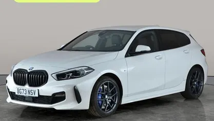 Used BMW 118 M Sport 136 HP (100 kW) 2023 White Hatchback
