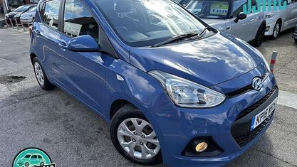 Usado Hyundai i10 SE 66 HP (48 kW) 2016 Azul Citadino
