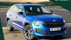 Race blue metallic Used 2022 Skoda Kodiaq SportLine SUV | £30,995 (Fair price)