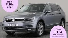 Grey Used 2020 VW Tiguan Allspace SEL SUV | £21,556 (Fair price)