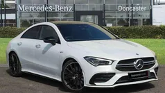 White Used 2021 Mercedes CLA35 AMG Premium Plus Coupe | £30,500 (Fair price)
