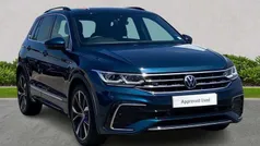 Blue Used 2023 VW Tiguan R-line SUV | £31,231 (Fair price)