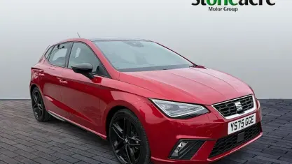 Used Seat Ibiza Black Edition 116 HP (85 kW) 2025 Red Hatchback