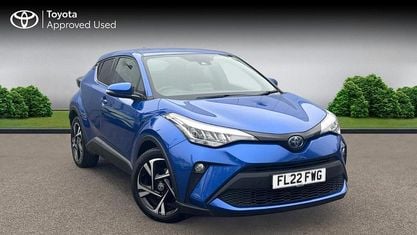 Usado Toyota C-HR Design 122 HP (89 kW) 2022 Azul SUV