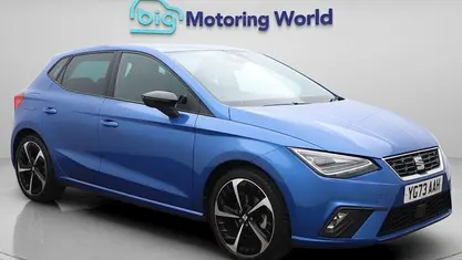Used Seat Ibiza FR Sport 110 HP (80 kW) 2023 Blue Hatchback
