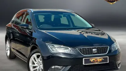 Used Seat Leon SE Dynamic 110 HP (80 kW) 2016 Black Estate
