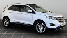 White Used 2017 Ford Edge Titanium SUV | £8,895 (Fair price)
