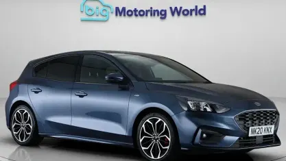 Used Ford Focus ST-Line X 125 HP (91 kW) 2020 Blue Hatchback