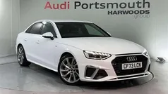 White Used 2024 Audi A4 S-Line Sedan | £27,590 (Fair price)