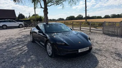 Used Porsche Taycan 300 kW (408 HP) 2023 Black Sedan