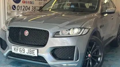 Used Jaguar F-Pace Chequered Flag 180 HP (132 kW) 2019 Grey SUV