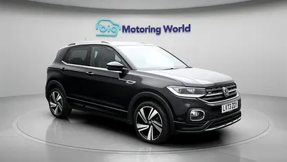 Used VW T-Cross R-line 110 HP (80 kW) 2023 Black SUV