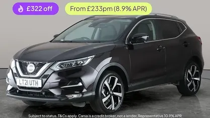 Black Used 2021 Nissan Qashqai N-Motion SUV | £15,798 (Fair price)