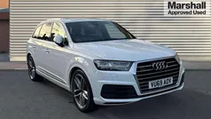 White Used 2019 Audi Q7 S-Line SUV | £29,190 (Super price)