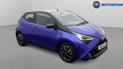 Used Toyota Aygo Trend 72 HP (52 kW) 2021 Blue Hatchback