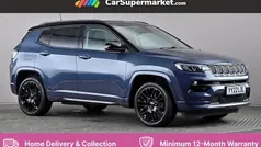 Blue/black Used 2022 Jeep Compass SUV | £18,497 (Fair price)