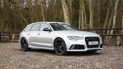 Begagnad Audi RS6 Advanced 560 HK (411 kW) 2014 Silver Kombi