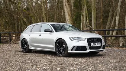 Used Audi RS6 Design 560 HP (411 kW) 2014 Silver Estate