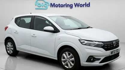 White Used 2022 Dacia Sandero Comfort Hatchback | £9,300 (Super price)