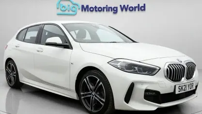 Used BMW 118 M Sport 136 HP (100 kW) 2021 White Hatchback