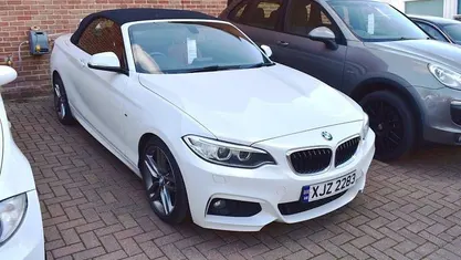 Used BMW 220 M Sport 184 HP (135 kW) 2015 White Cabriolet