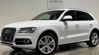 Used Audi Q5 S-line plus 177 HP (130 kW) 2014 White SUV