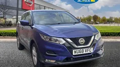Blue Used 2018 Nissan Qashqai Acenta Premium SUV | £9,790 (Fair price)