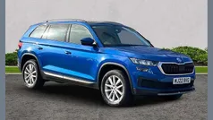 Race blue metallic Used 2022 Skoda Kodiaq SE SUV | £23,498 (Fair price)