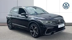 Black Used 2021 VW Tiguan R-line SUV | £26,348 (Fair price)