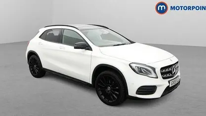 Used Mercedes GLA180 AMG line 122 HP (89 kW) 2019 White SUV