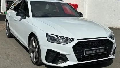 Used Audi A4 Black Edition 150 HP (110 kW) 2021 White Estate