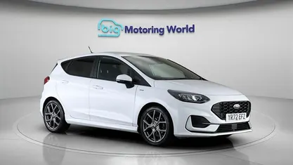 Used Ford Fiesta ST-Line 125 HP (91 kW) 2021 White Hatchback