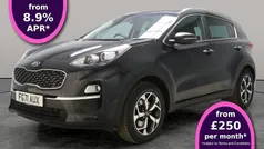 Black Used 2021 Kia Sportage 2 SUV | £16,342 (Fair price)