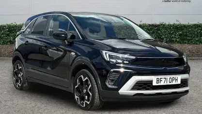 Used Vauxhall Crossland Elite 131 HP (96 kW) 2021 Black SUV