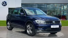 Atlantic blue metallic Used 2019 VW Tiguan Match SUV | £15,861 (Fair price)