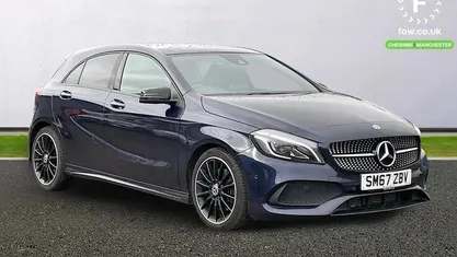 Begagnad Mercedes A220 AMG Line Premium Plus 177 HK (130 kW) 2018 Halvkombi