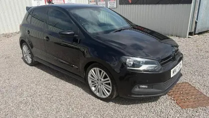 Used VW Polo BlueGT 150 HP (110 kW) 2017 Black Hatchback