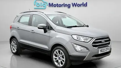 Usado Ford Ecosport Titanium 125 HP (91 kW) 2022 Prateado SUV