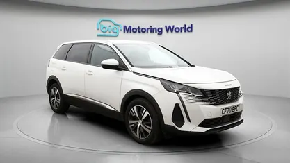 White Used 2021 Peugeot 5008 Allure Premium Estate | £18,600 (Fair price)