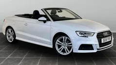 White Used 2018 Audi A3 Cabriolet S-Line Cabriolet | £13,795 (Fair price)