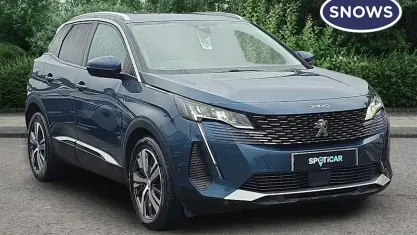 Used Peugeot 3008 Allure Premium 131 HP (96 kW) 2021 Blue SUV