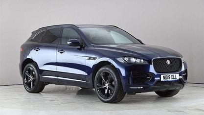 Second-hand Jaguar F-Pace R-Sport 300 CP (220 kW) 2019 Albastru SUV