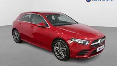 Red Used 2021 Mercedes A250 AMG line Hatchback | £19,399 (Fair price)