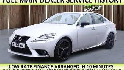 Silver Used 2016 Lexus IS300h Sport Line Sedan | £8,288 (Good price)