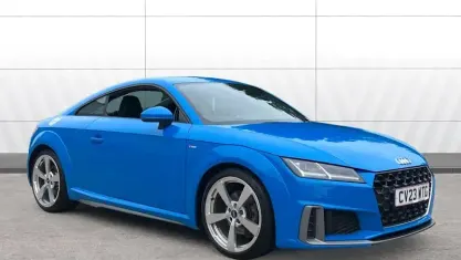 Used Audi TT S-Line 245 HP (180 kW) 2023 Blue Coupe
