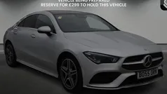 Iridium silver Used 2021 Mercedes CLA250 AMG line Sedan | £26,150 (Fair price)