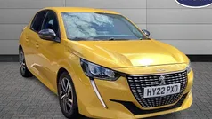 Yellow Used 2022 Peugeot 208 Allure Premium Hatchback | £13,597 (Fair price)