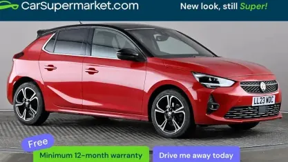 Begagnad Vauxhall Corsa Ultimate 131 HK (96 kW) 2023 Röd Halvkombi