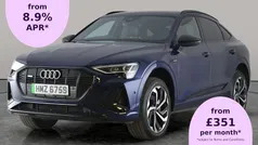 Used 2023 Audi e-tron Sportback Black Edition SUV | £24,039 (Fair price)